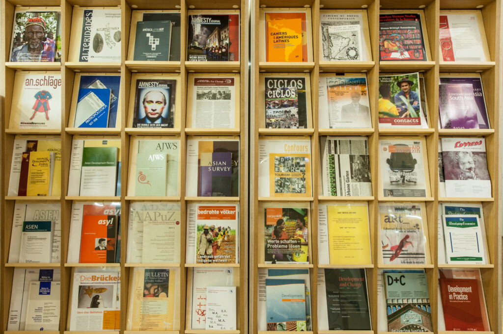 Zeitschriftenbestand im C3